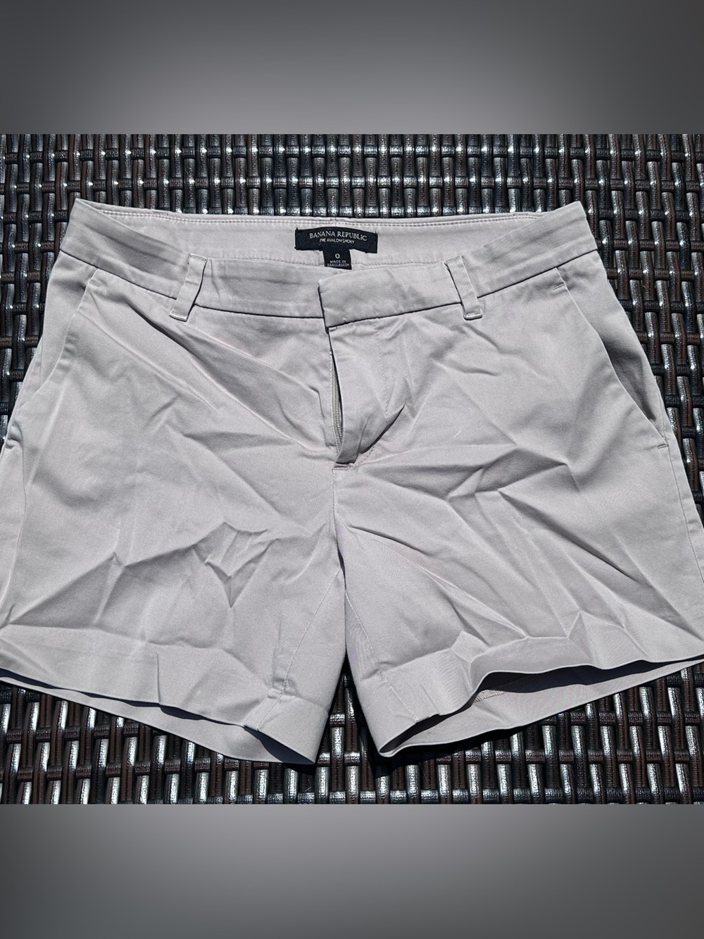 Banana Republic Light Taupe Dress Shorts